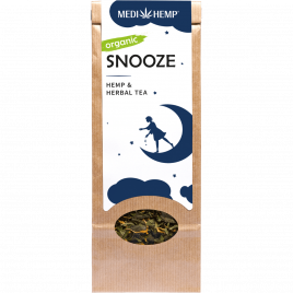 Organic Herbal Hemp Tea Snooze