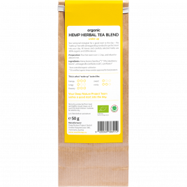 Organic Herbal Hemp Tea Wake Up