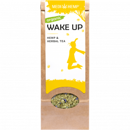 Organic Herbal Hemp Tea Wake Up