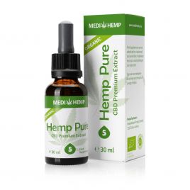 Organic Hemp Pure 5%, 30ml