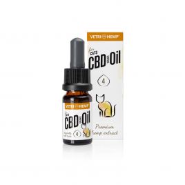 Organic CBD-Oil 4% for cats, 10ml