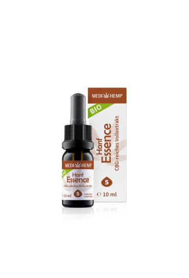 Bio Hanf Essence 5%, 10ml, mit CBG