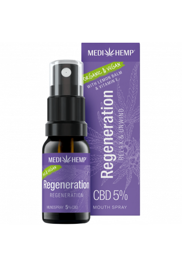 Organic mouth spray Regeneration 5% CBD