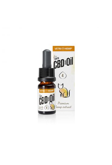 Organic CBD-Oil 4% for cats, 10ml