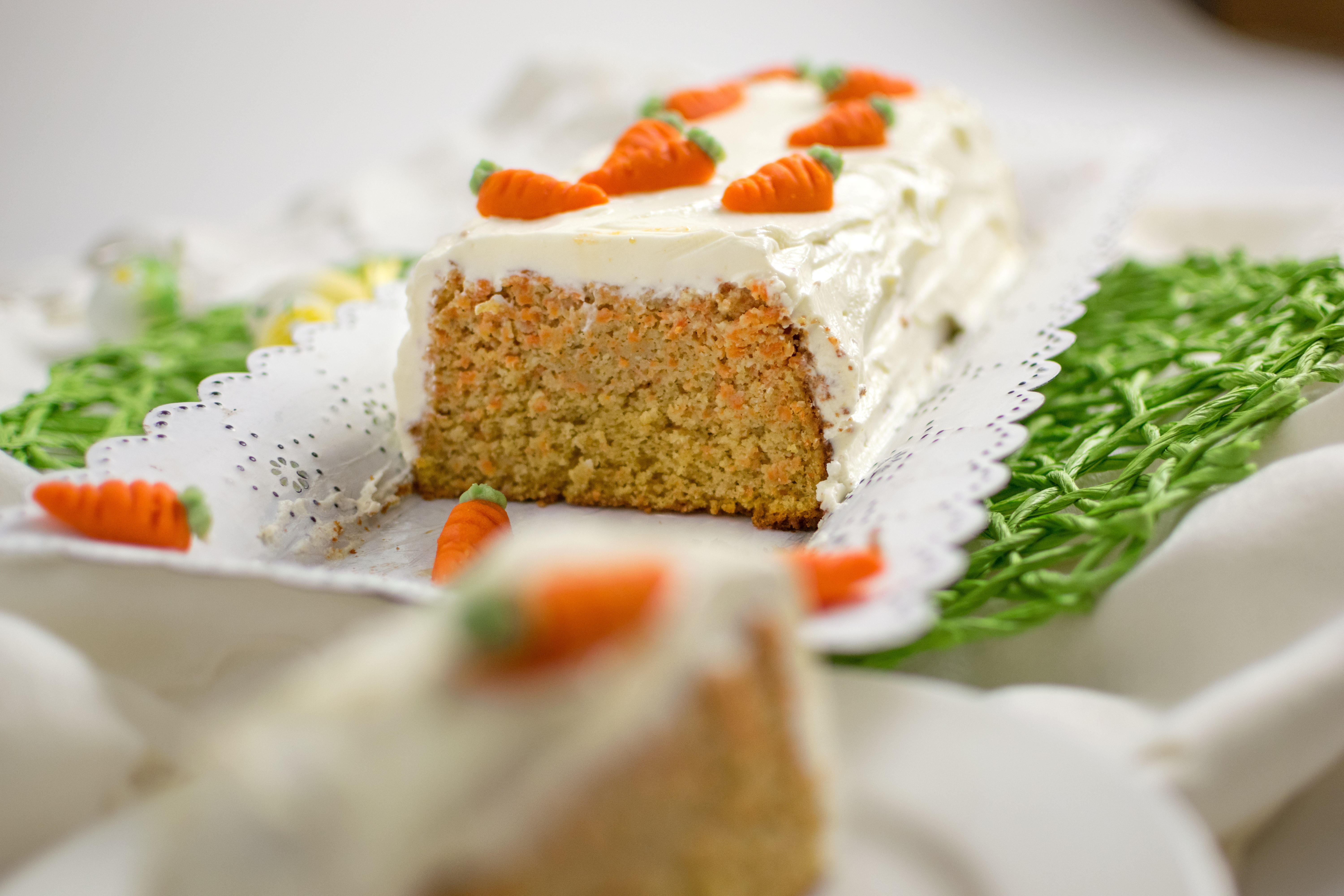 Recipe: Carrot cake with Hatcha®-Creme