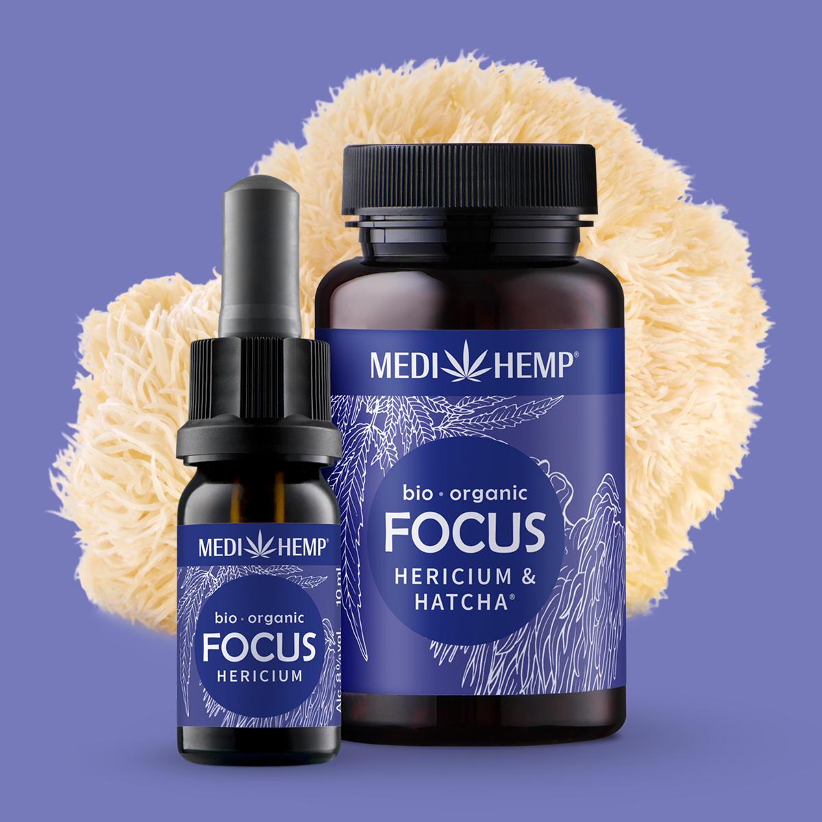 Bio FOCUS Hericium & Hanf