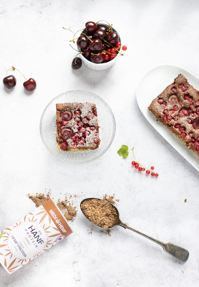 Hanfprotein Kuchen