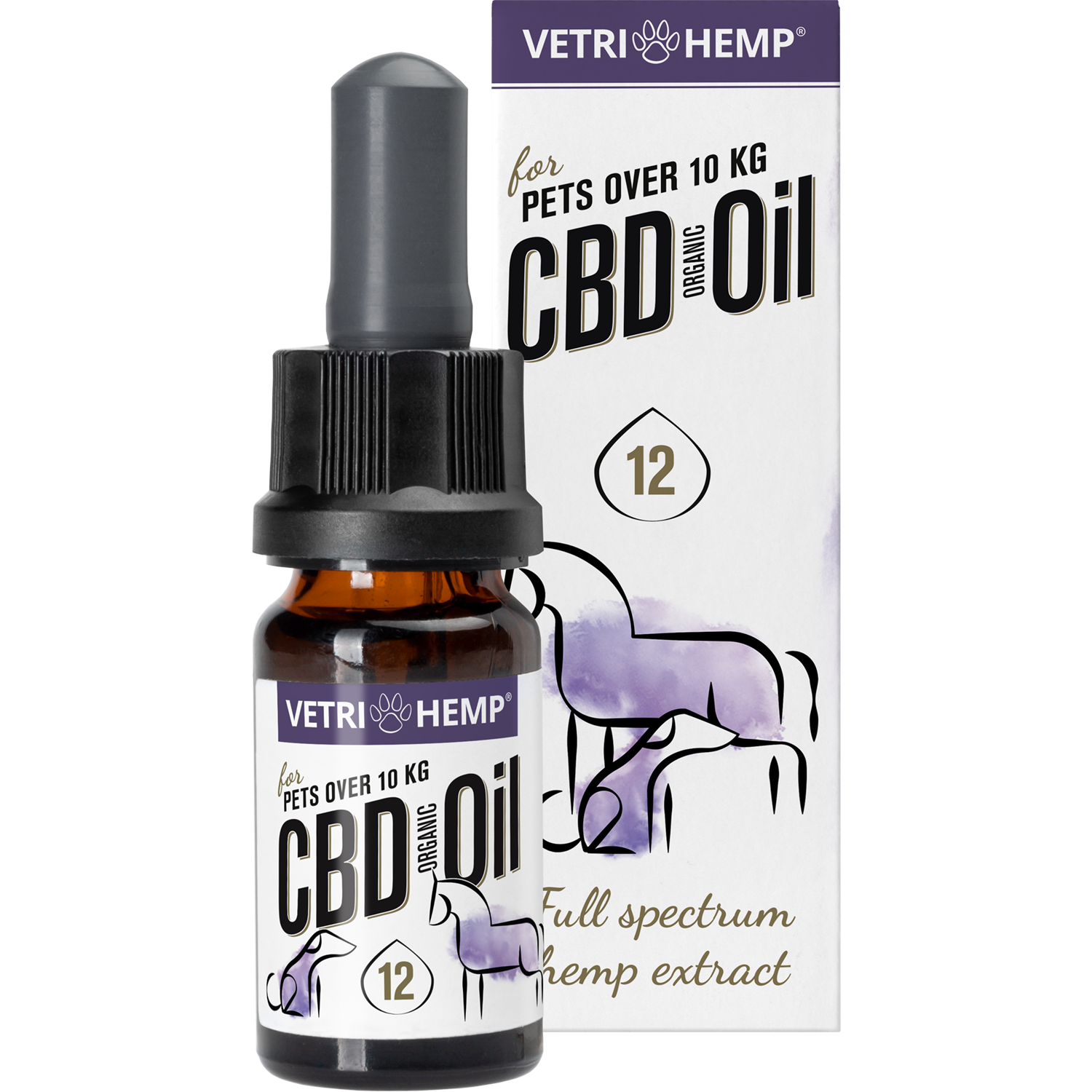 Organic CBD mouth care oil 12 %